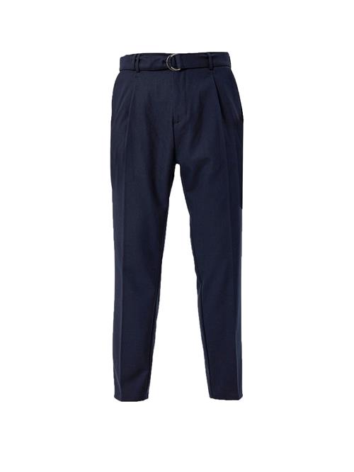 Antioch Bukser med lægfolder  navy