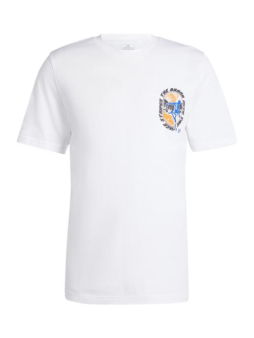 ADIDAS PERFORMANCE Funktionsskjorte  blå / curry / sort / hvid