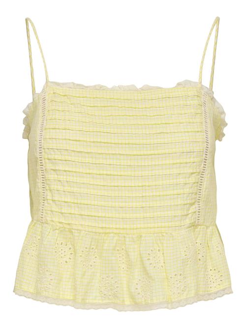 ONLY Overdel 'ONLJulane'  gul / hvid