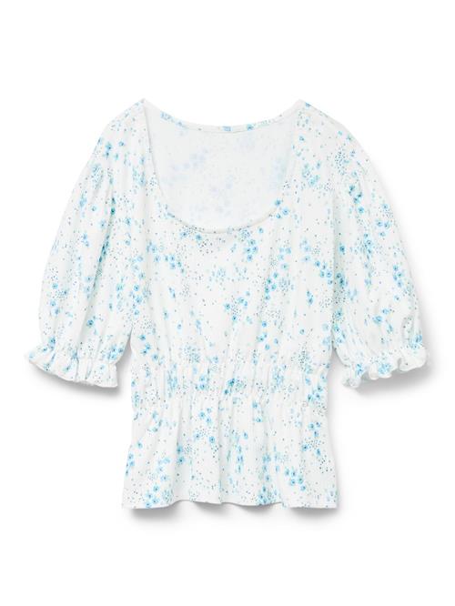 VERO MODA Shirts 'VMSomya'  marin / azur / grøn / hvid