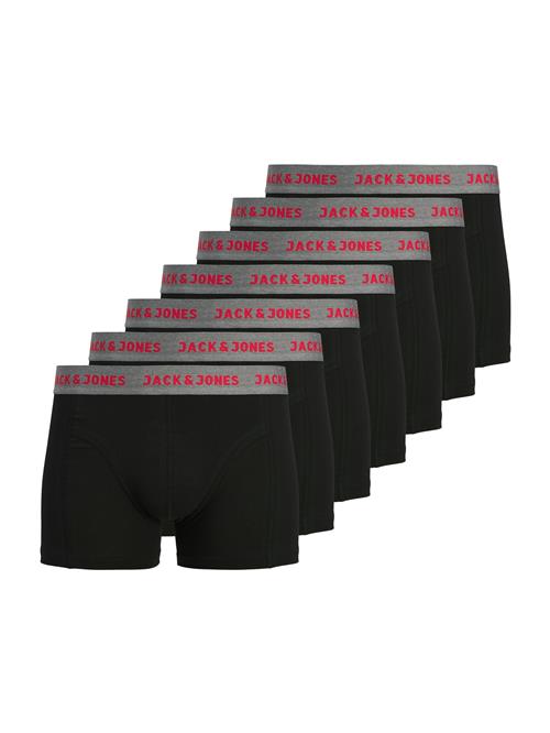JACK & JONES Boksershorts  grå / rød / sort