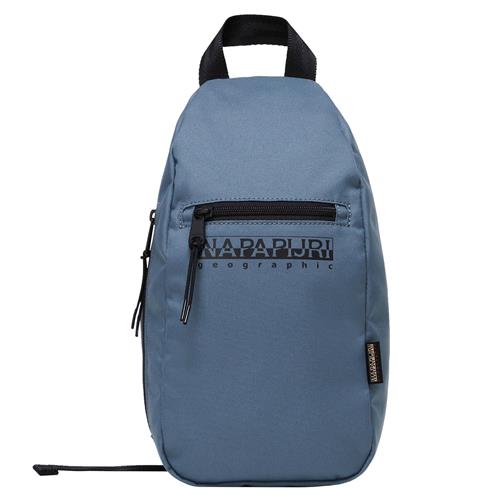 NAPAPIJRI Skuldertaske 'H-Signa'  dueblå / sort