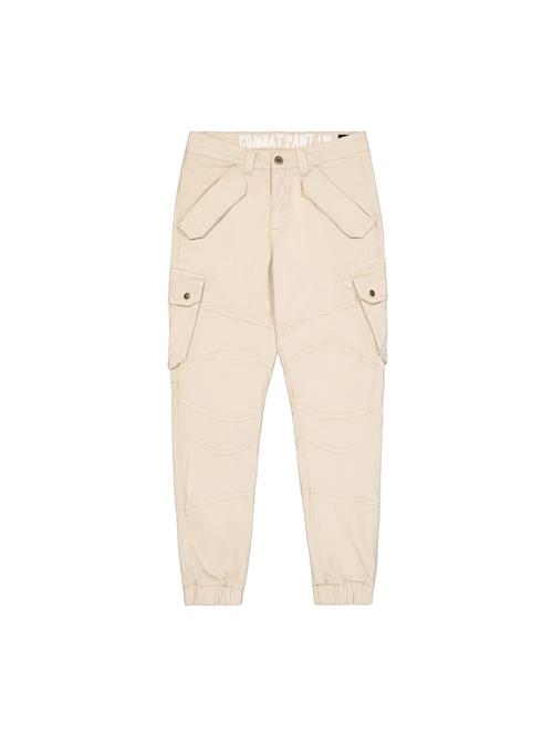 ALPHA INDUSTRIES Cargobukser 'Combat'  beige