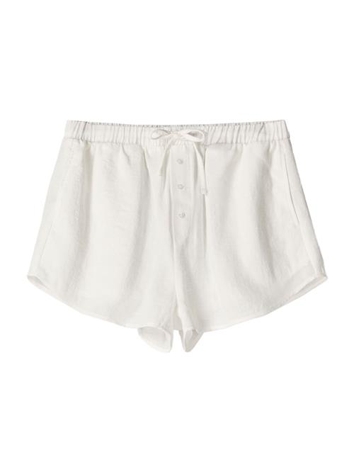 Bershka Bukser  hvid