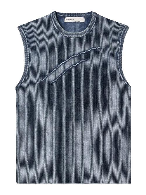 Bershka Bluser & t-shirts  marin / hvid