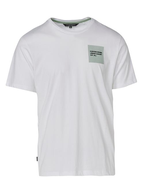 KOROSHI Bluser & t-shirts  pastelgrøn / sort / hvid