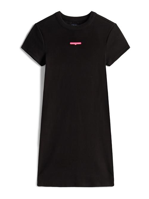 Tommy Jeans Kjole  lys pink / sort