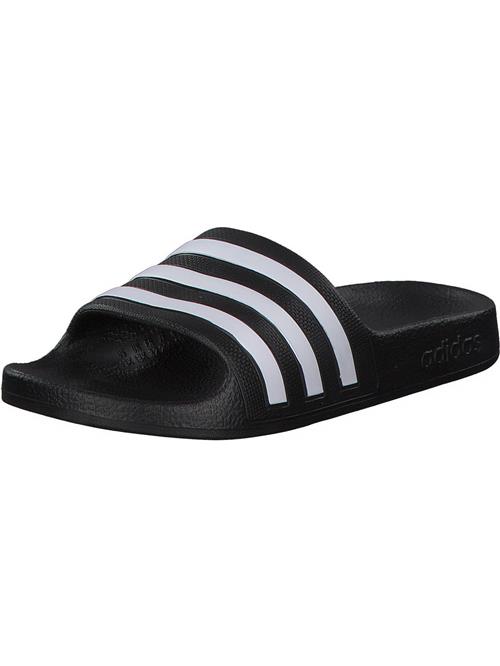 ADIDAS SPORTSWEAR Strand-/badesko 'Adilette Aqua'  sort / hvid