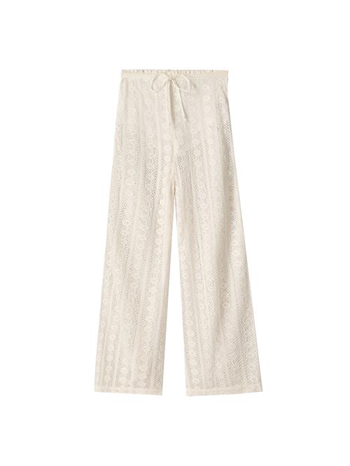 Bershka Bukser  ecru