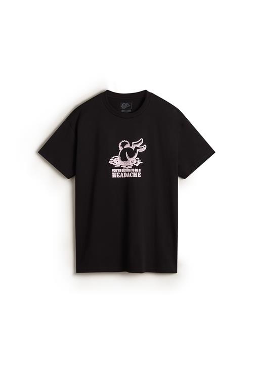 VANS Shirts 'Down The Rabbit Hole'  pastellilla / sort