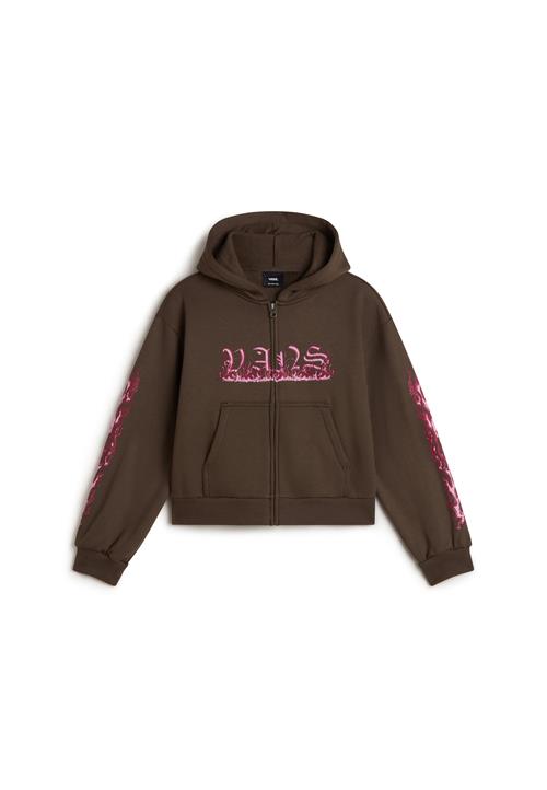 VANS Sweatshirt 'Inferno'  mørkebrun / bær / lyserød