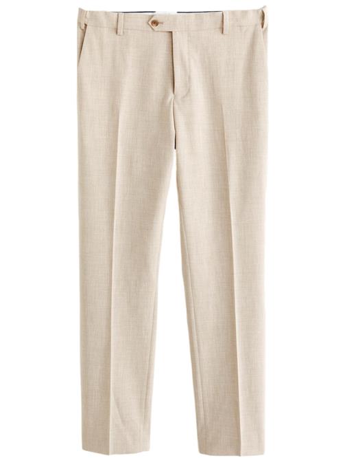 Next Bukser med fals 'Motion Flex'  beige-meleret