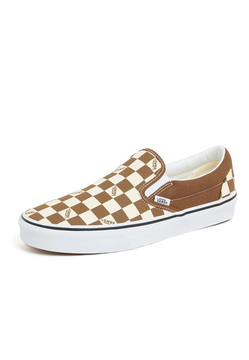 VANS Slip On 'Classic'  lysebrun / hvid