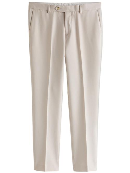 Next Bukser med fals  ecru