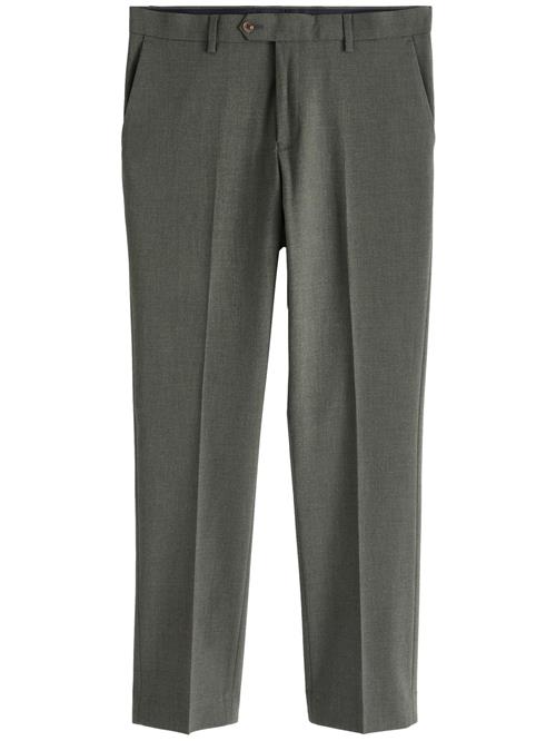 Next Bukser med fals 'Motion Flex'  mørkegrøn