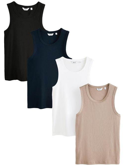 Next Bluser & t-shirts  navy / brun / sort / hvid