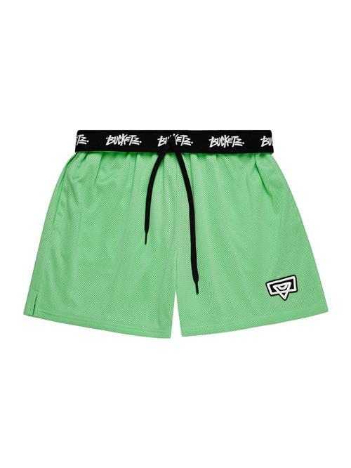 Bucketz Sportsbukser 'All Day'  lime / sort / hvid