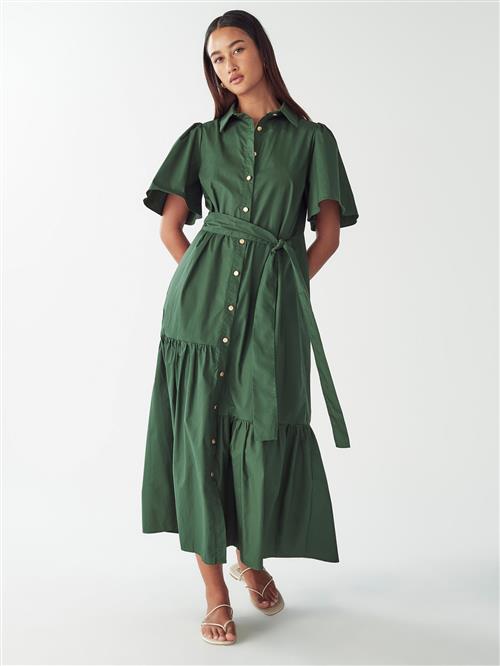 Willa Blusekjole 'Bea'  smaragd