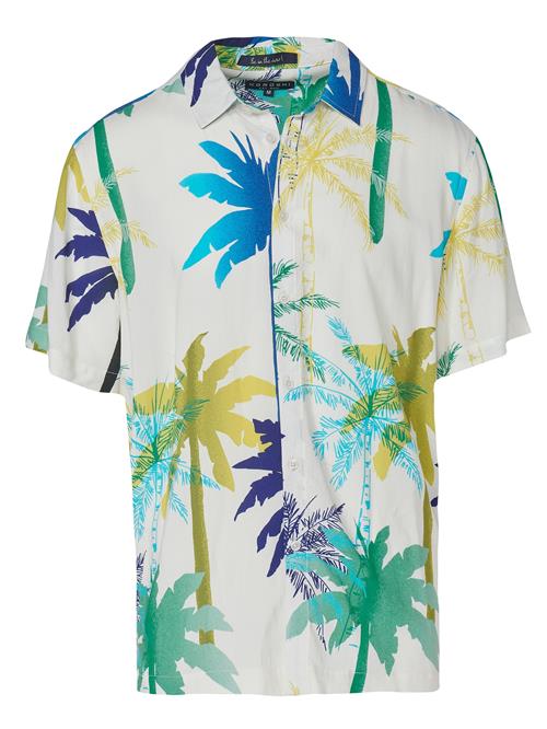 KOROSHI Skjorte  azur / sennep / jade / offwhite