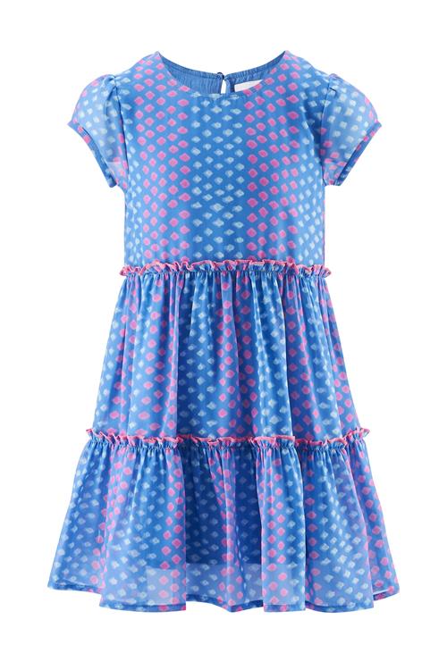 happy girls Kjole  blå / lyseblå / pink