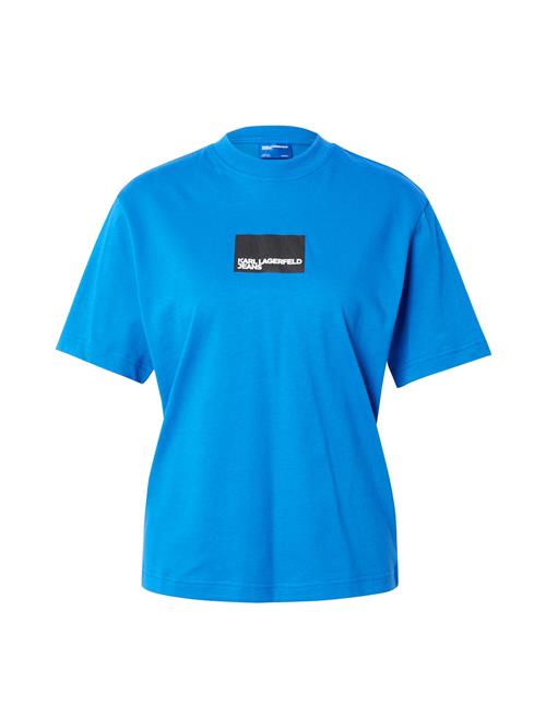 KARL LAGERFELD JEANS Shirts  blå / sort / hvid