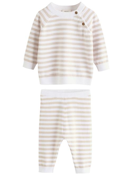 Next Sæt  beige / hvid