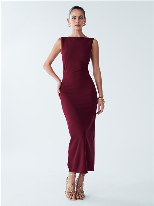 BWLDR Kjole 'Shian'  vinrød