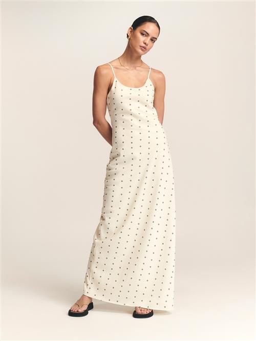 St MRLO Kjole 'Myrtle'  ecru / sort