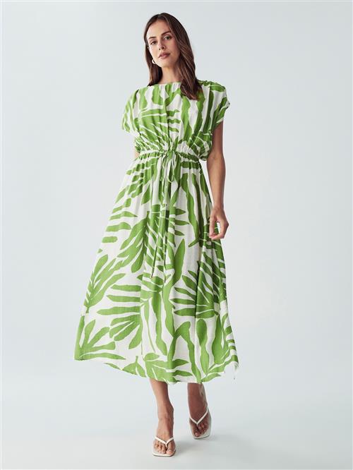 Willa Kjole 'Carol'  lysegrøn / hvid