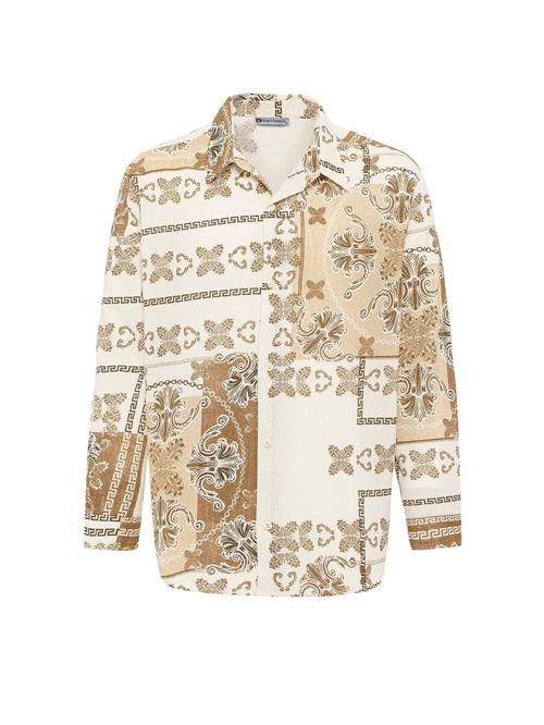 Dandalo Skjorte  beige / brun / lysebrun