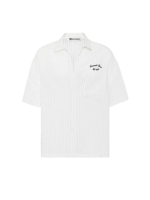 Dandalo Skjorte  sort / hvid