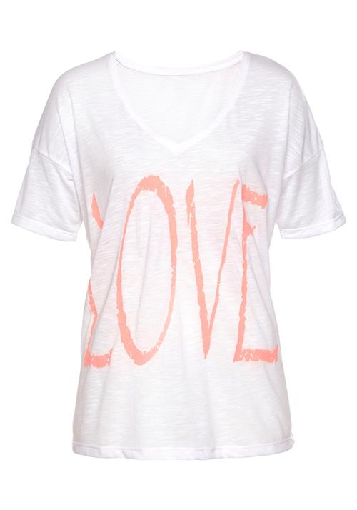 VIVANCE Shirts  neonorange / hvid