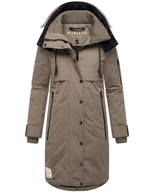 MARIKOO Vinterfrakke 'Anoukaa 16'  brun