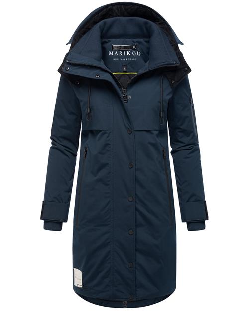 MARIKOO Vinterfrakke 'Anoukaa 16'  natblå