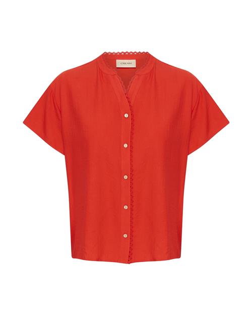 Cream Bluse 'Lori'  rød