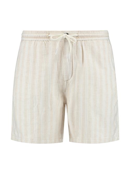 Shiwi Lærredsbukser 'Lewis'  nude / hvid