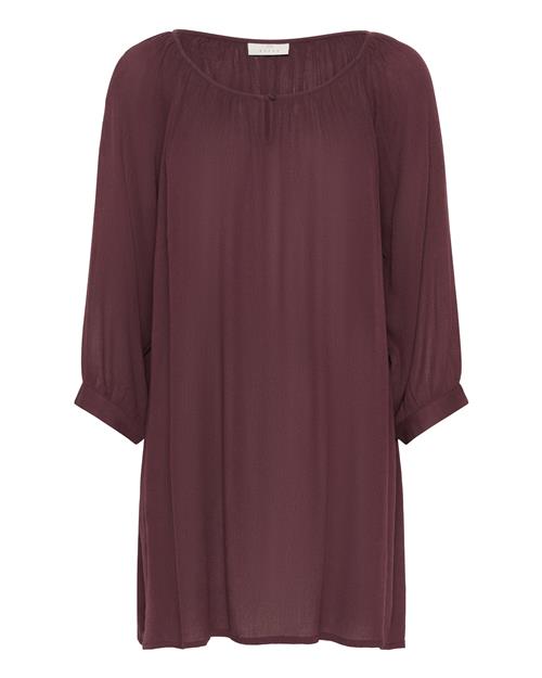 Kaffe Tunika 'KAAmber'  vinrød