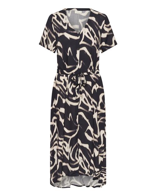 Kaffe Kjole 'Beathe'  creme / sort