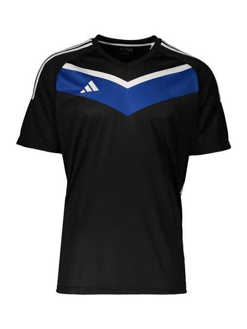 ADIDAS PERFORMANCE Funktionsskjorte 'Custom'  blå / sort / hvid