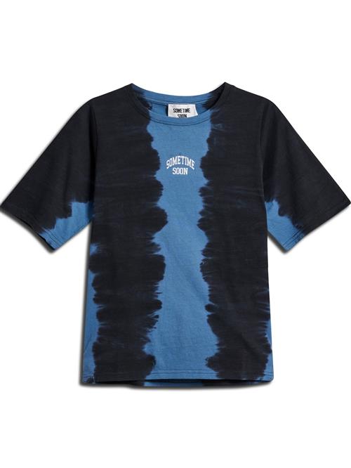 SOMETIME SOON Shirts 'River'  koboltblåt / sort