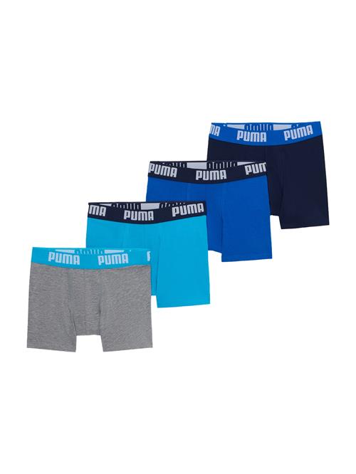 PUMA Underbukser  navy / royalblå / himmelblå / grå-meleret