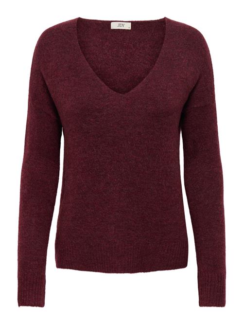 JDY Pullover 'JDYELANORA'  vinrød