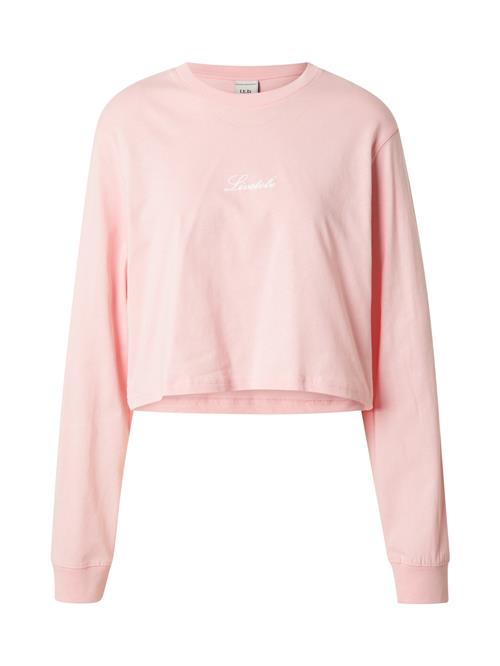 LTB Sweatshirt 'DOFENE'  lyserød / hvid