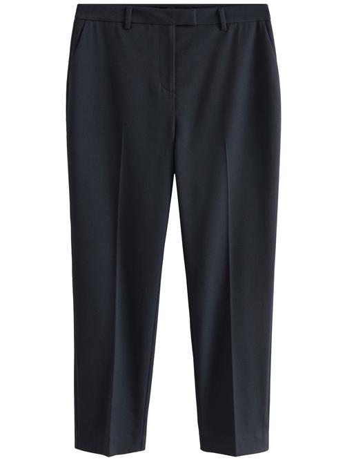 Next Bukser med lægfolder  navy