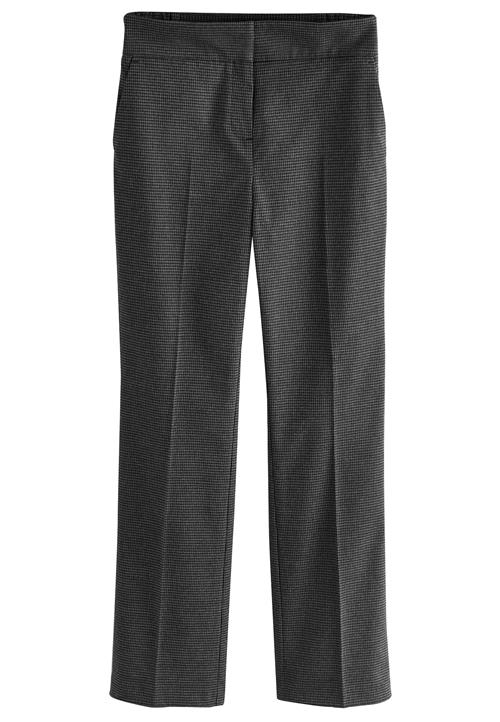 Next Bukser med fals  grå / sort