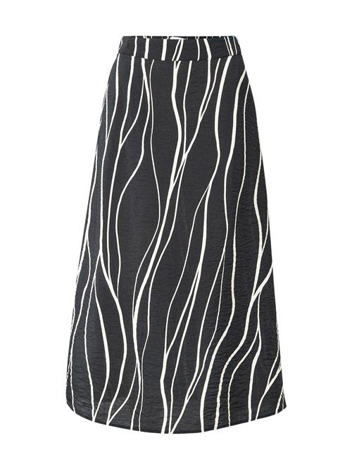 OBJECT Nederdel 'OBJJacira'  creme / sort