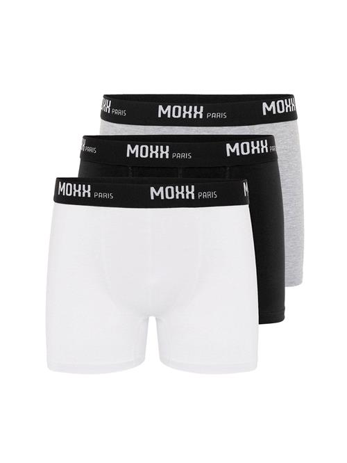 Moxx Paris Boksershorts  grå-meleret / sort / hvid
