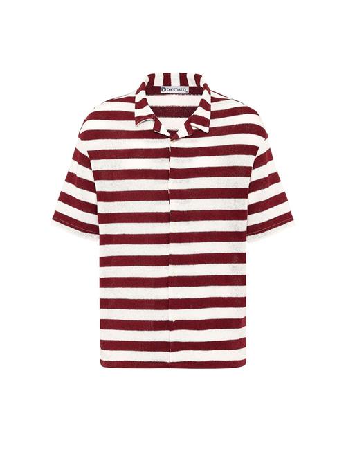 Dandalo Skjorte  bordeaux / hvid