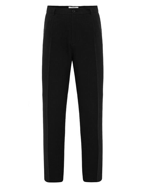 Antioch Bukser med fals  sort