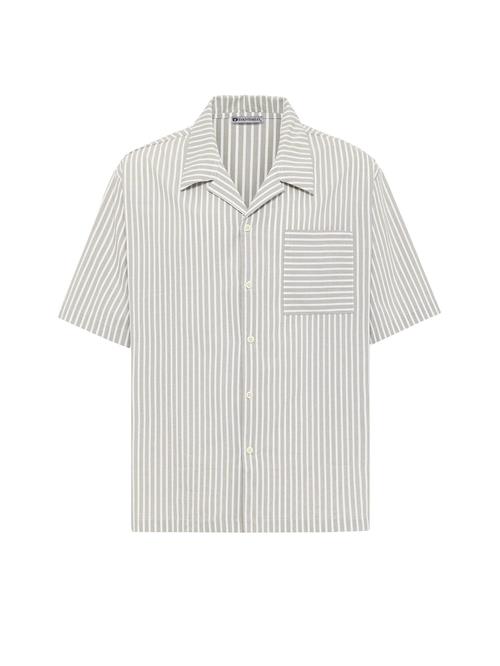 Dandalo Skjorte  khaki / hvid